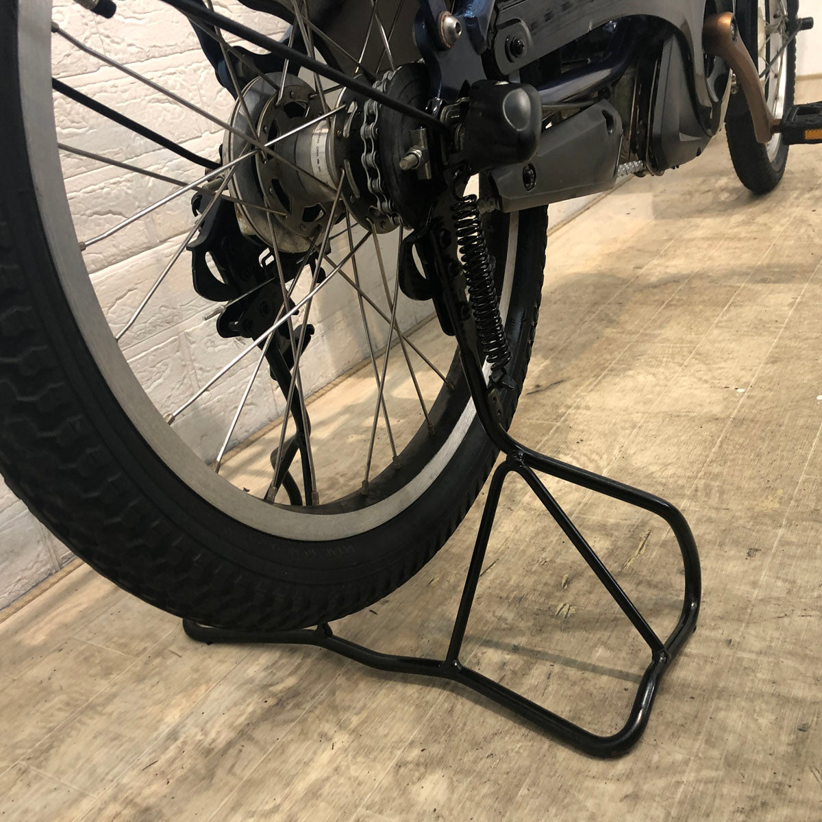 中古電動自転車 ヤマハ PAS Kiss mini パス キッス ミニ ネイビー 20インチ YD024