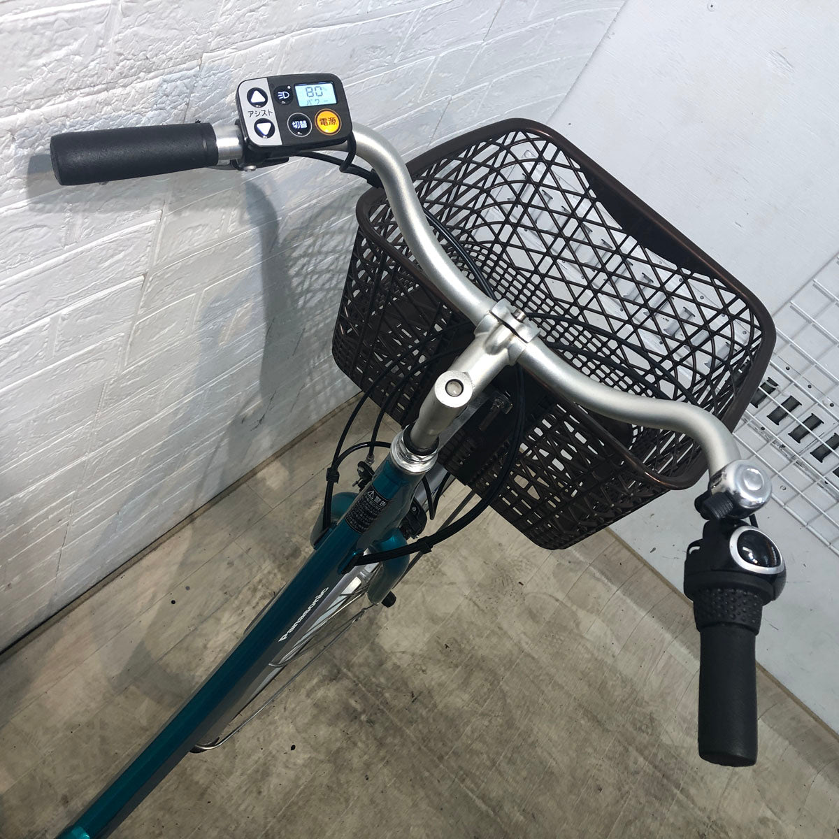 中古電動自転車 パナソニック ビビ SL グリーン 24インチ YD025 