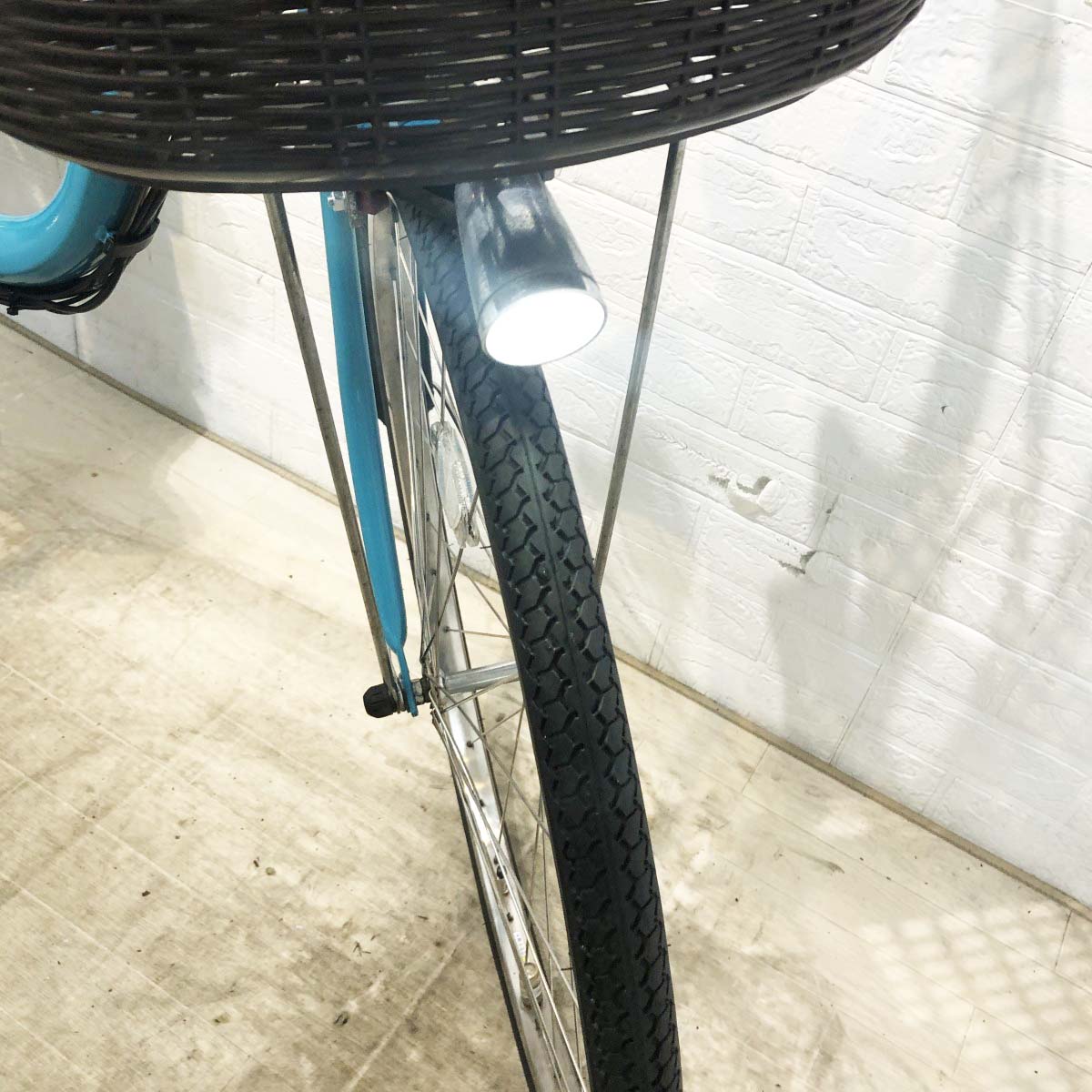 中古電動自転車 ブリヂストン アシスタDX SP ブルー 26インチ YI028
