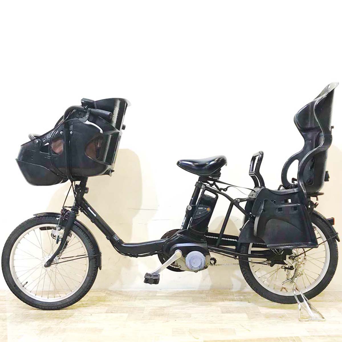 中古電動自転車 パナソニック ギュット ミニ DX ブラック 20インチ KB101