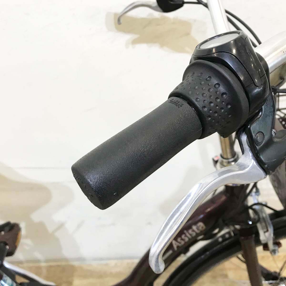 中古電動自転車 ブリヂストン アシスタDX ブラウン 26インチ KG104