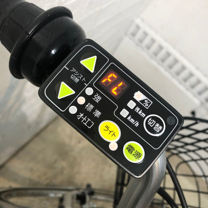 ブリヂストン アシスタ U DX シルバー 26インチ SR418Y 【中古車】