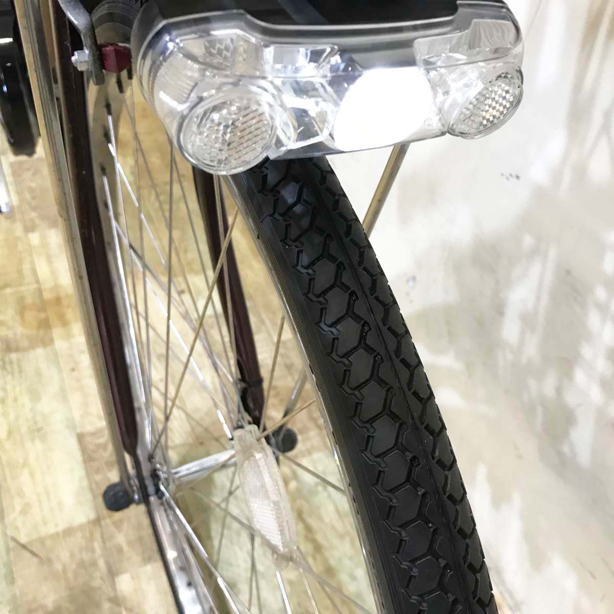 中古電動自転車 ブリヂストン アシスタDX ブラウン 26インチ KG104