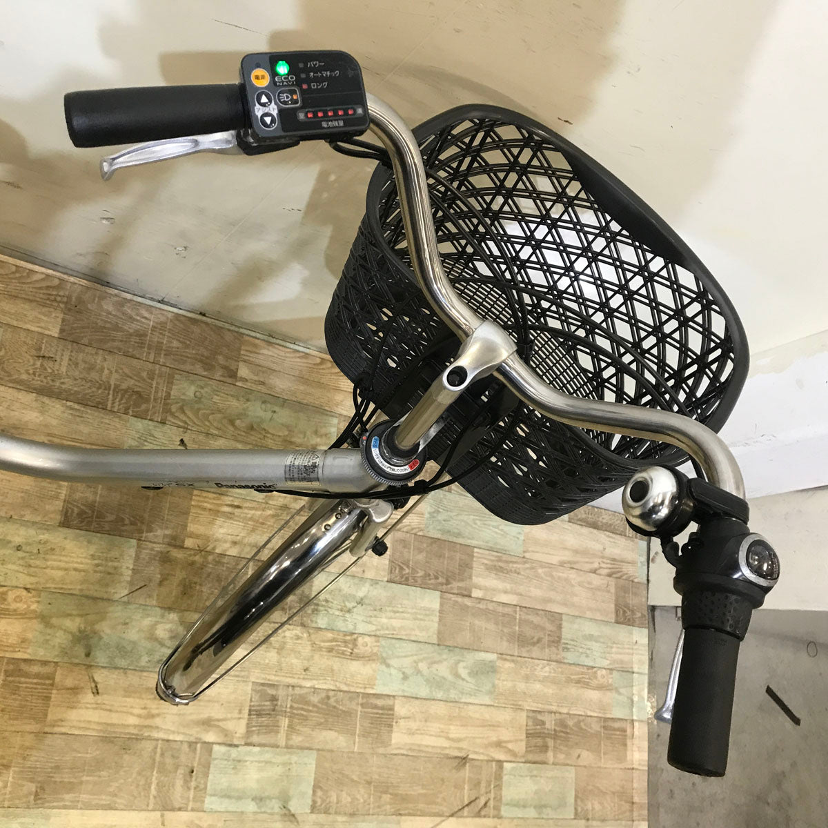 中古電動自転車 パナソニック ビビ SX シルバー 26インチ KB103