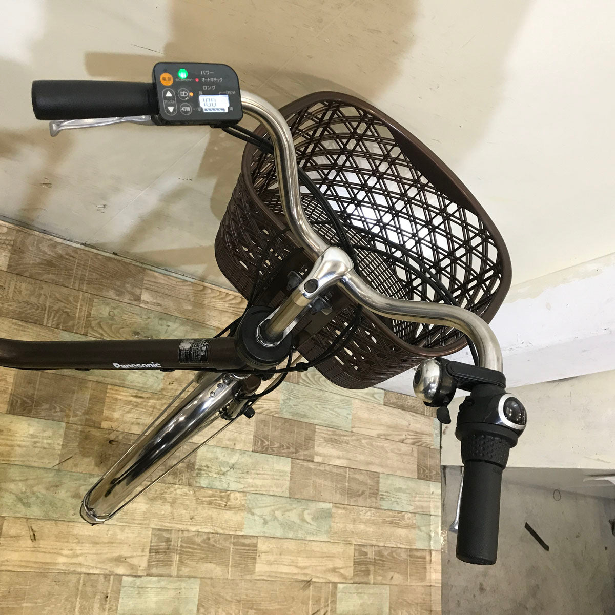 中古電動自転車 パナソニック ビビ DX ブラウン 26インチ KB104