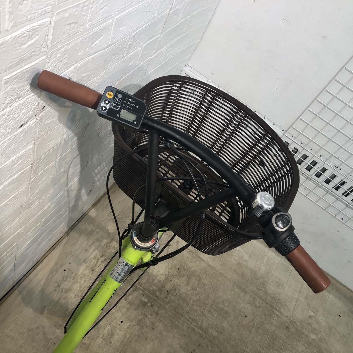 中古電動自転車 パナソニック エーガールズ グリーン 26インチ YD027