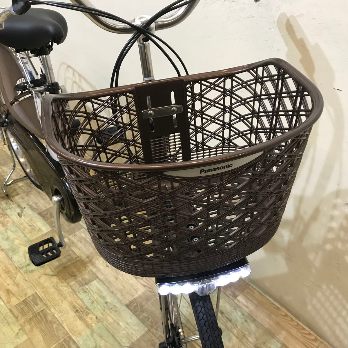 中古電動自転車 パナソニック ビビ DX ブラウン 26インチ KB104