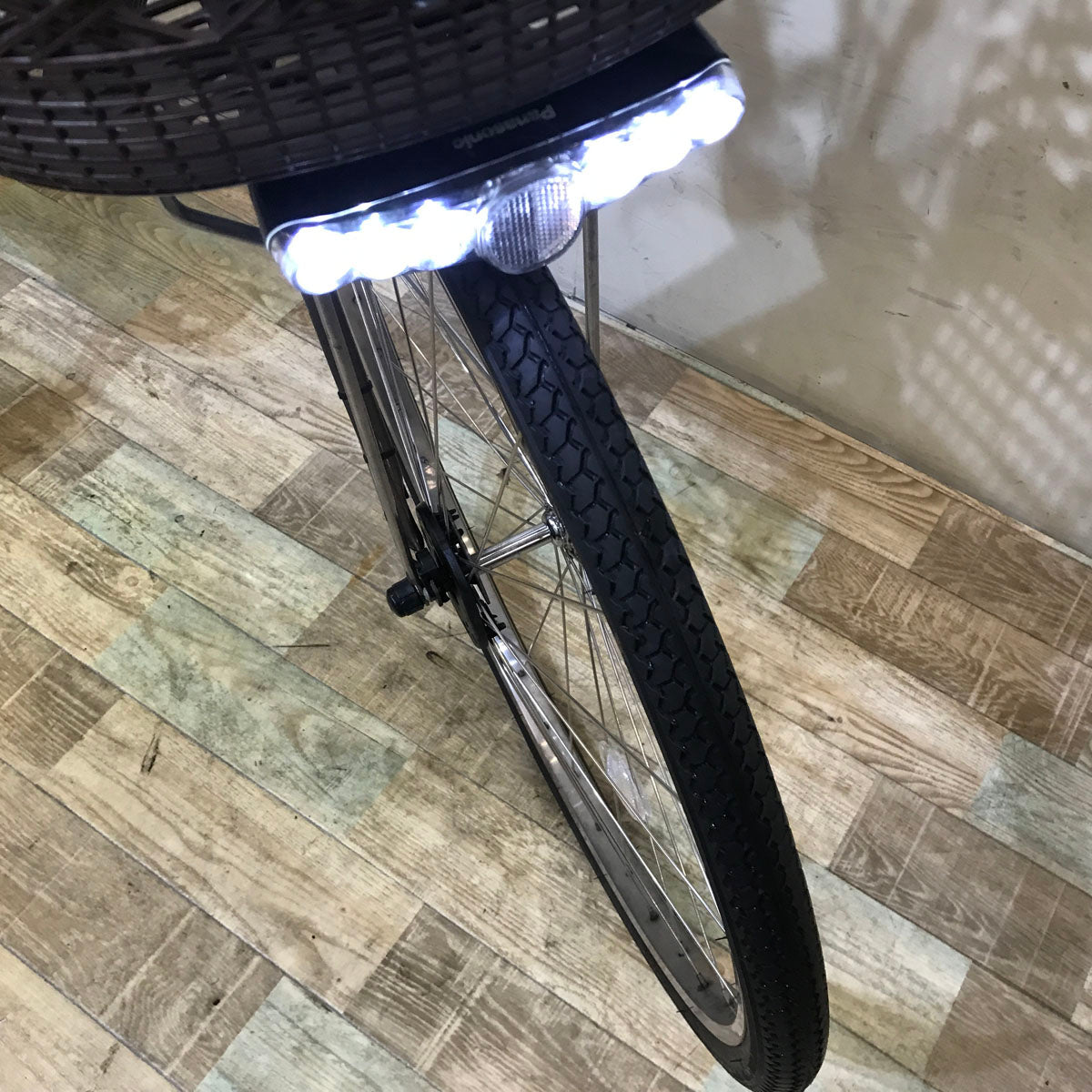 中古電動自転車 パナソニック ビビ DX ブラウン 26インチ KB104