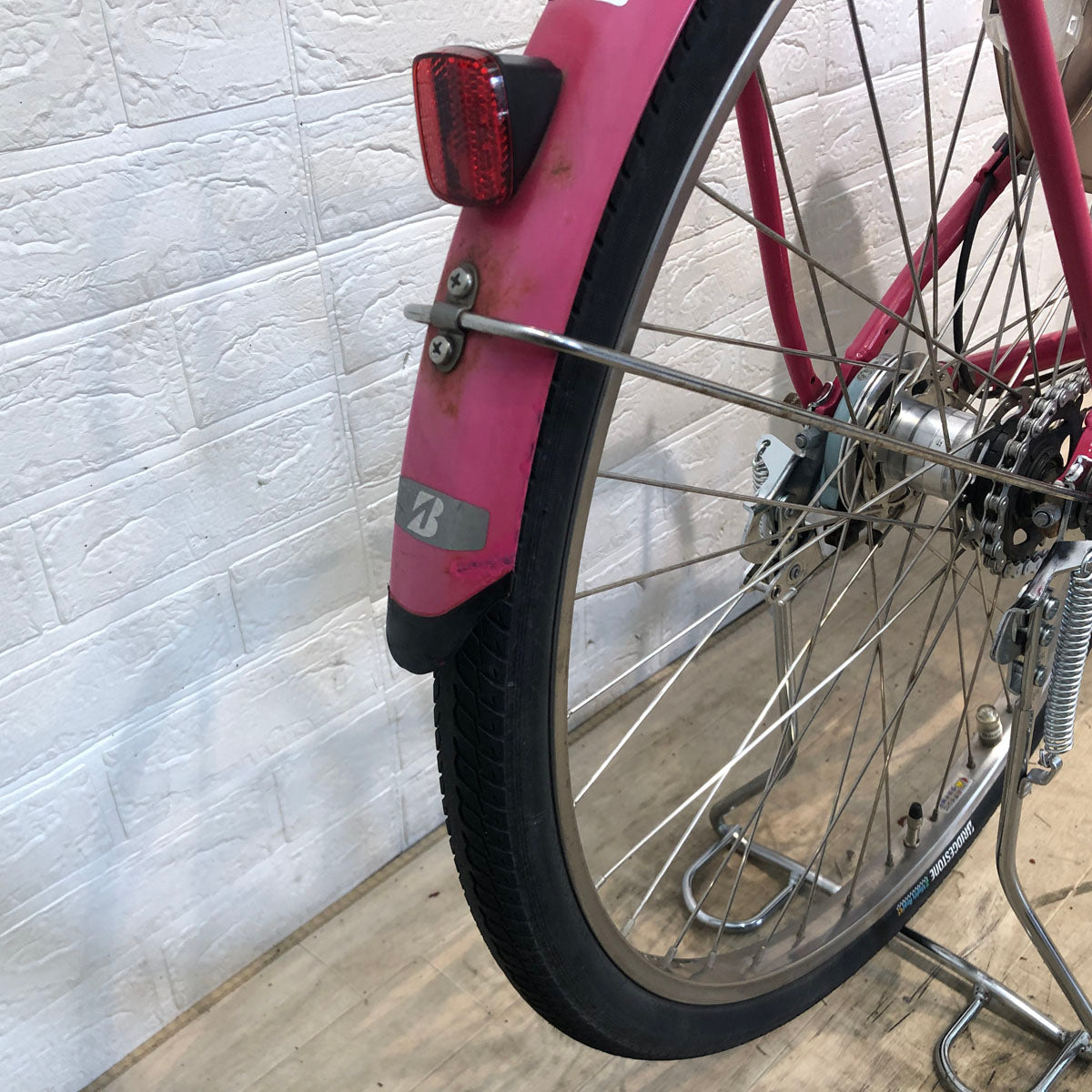 ブリヂストン アシスタ DX ピンク 26インチ YV101 【中古車】