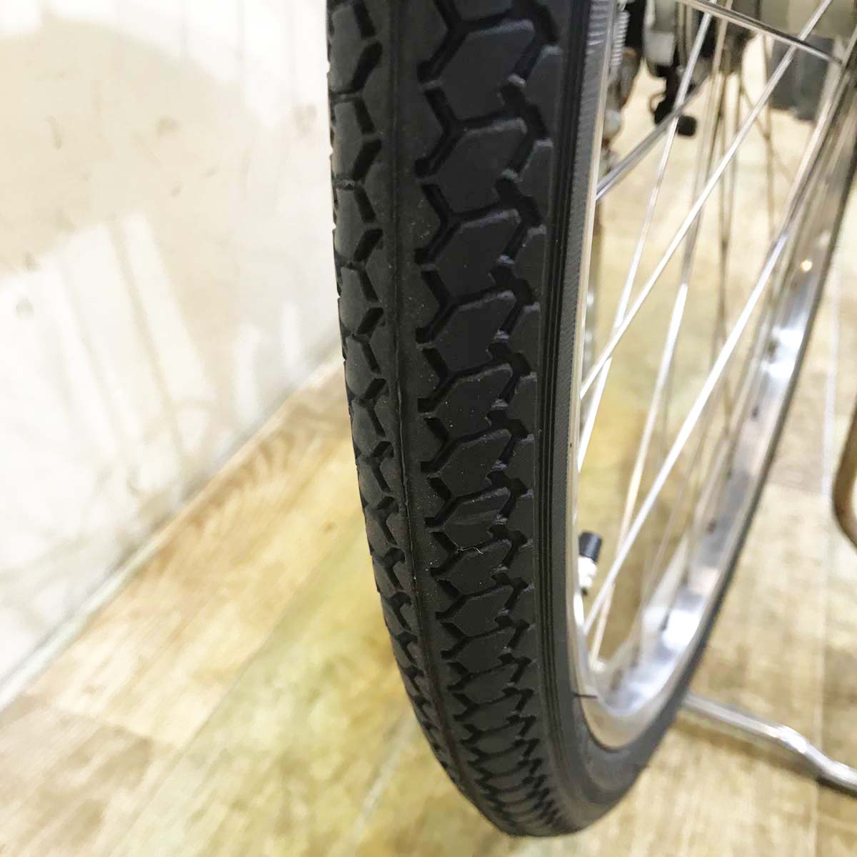 中古電動自転車 パナソニック ビビDX パープル 26インチ KG106