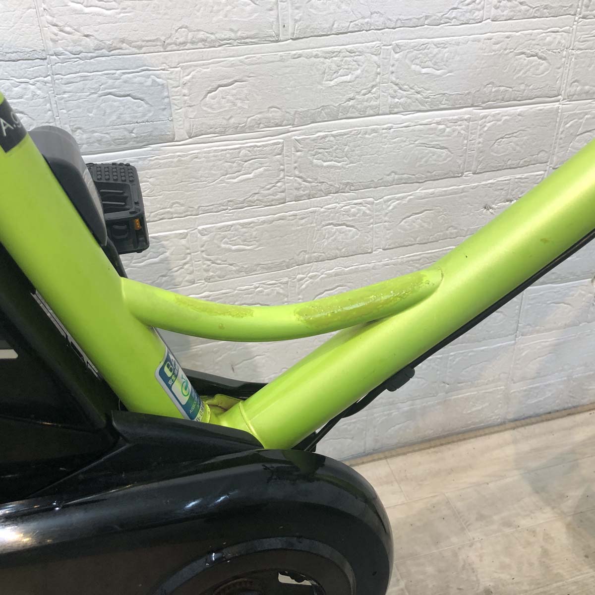 中古電動自転車 パナソニック エーガールズ グリーン 26インチ YD027