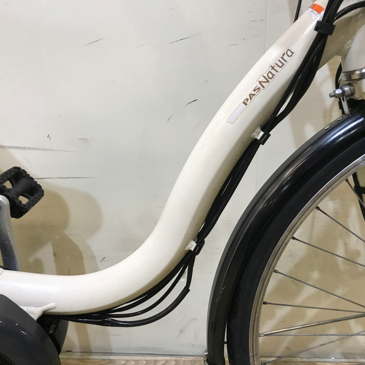 中古電動自転車 ヤマハ PAS ナチュラ S ホワイト 26インチ KB105 – e