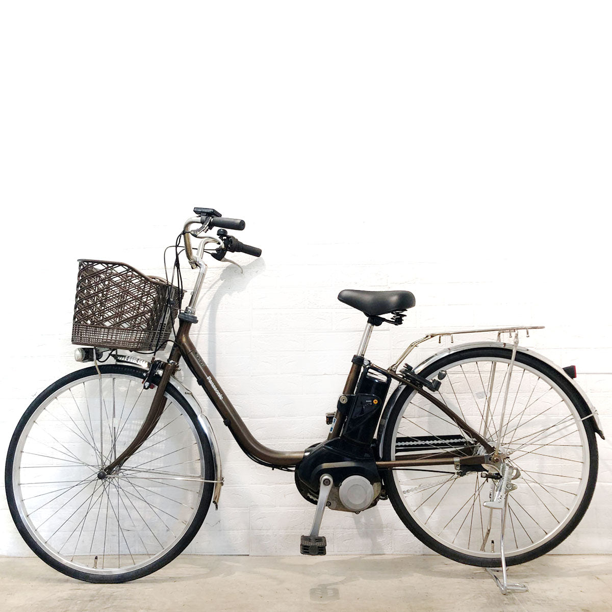 電動自転車 パナソニック ビビ TX ブラウン 26インチ YV102 【中古車】