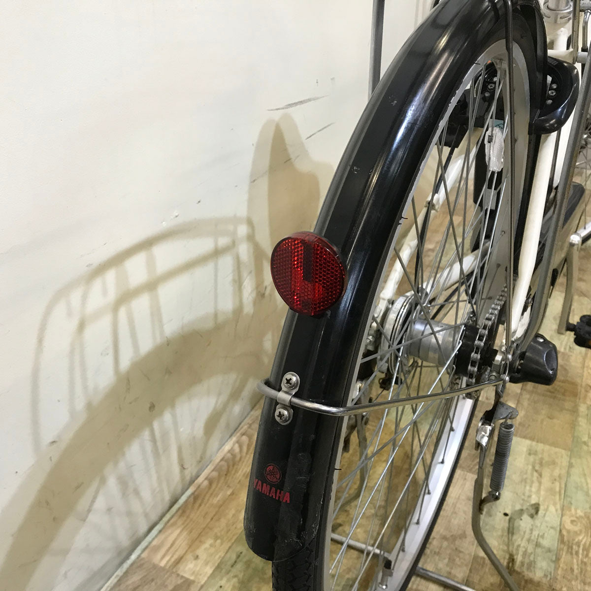 中古電動自転車 ヤマハ PAS ナチュラ S ホワイト 26インチ KB105 – e