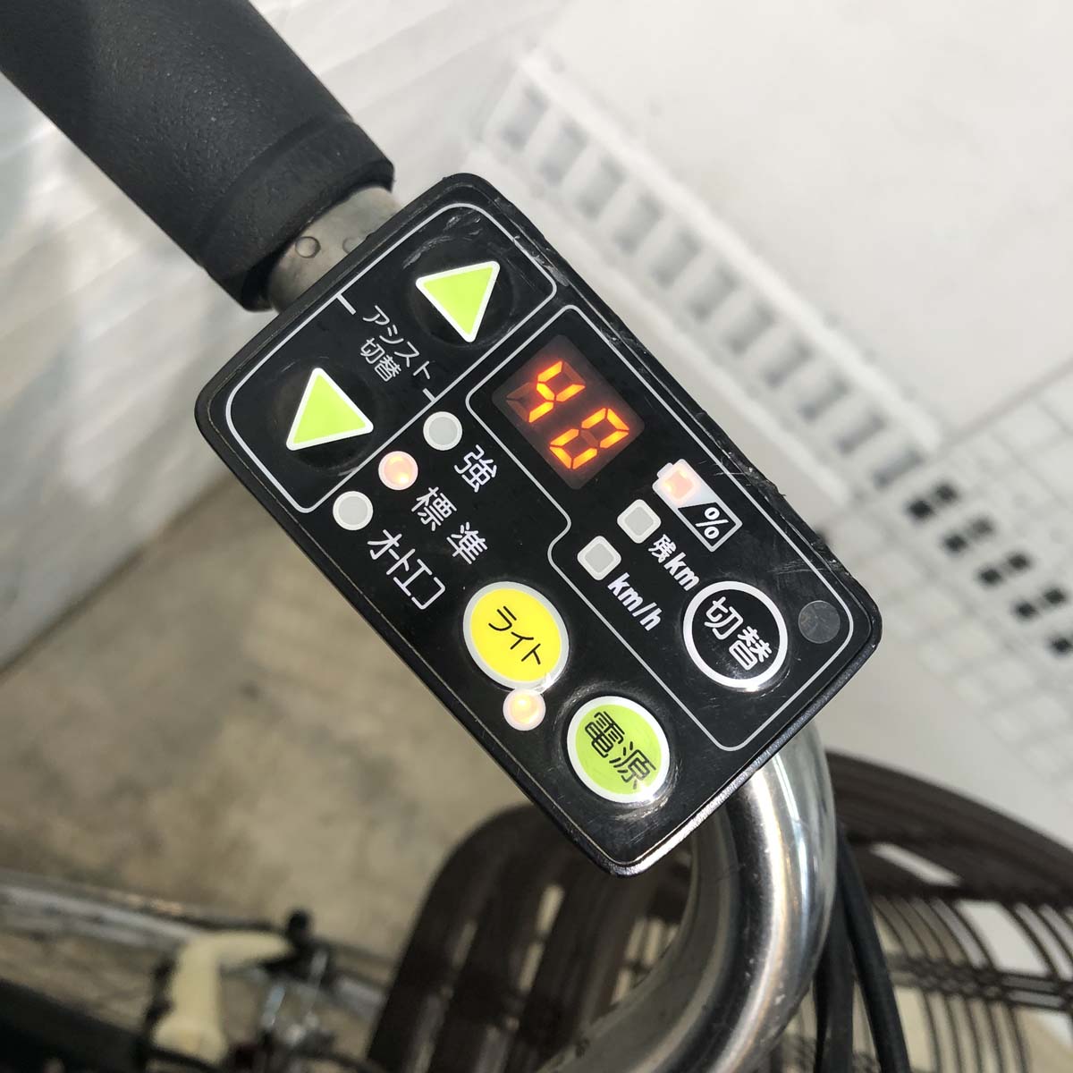 中古電動自転車 ブリヂストン アシスタ ロイヤル アイボリー 26インチ YD028 