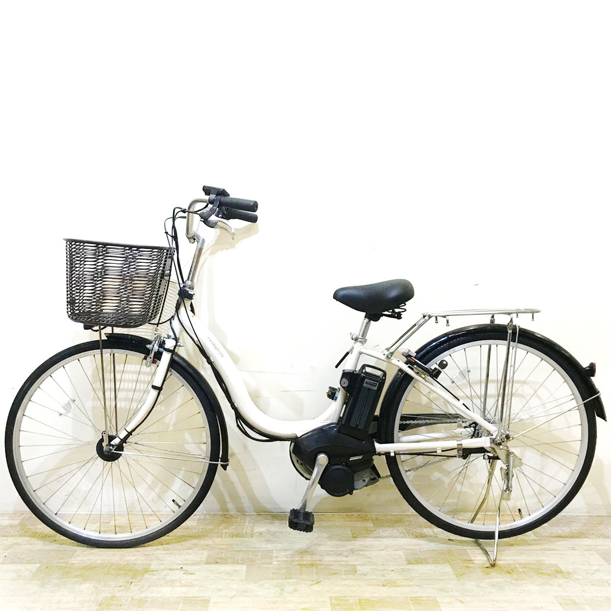 中古電動自転車 ヤマハ PAS ナチュラ S ホワイト 26インチ KB105