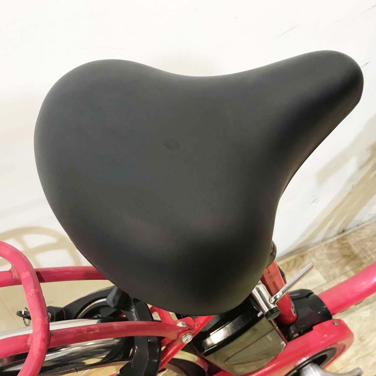 中古電動自転車 パナソニック ビビスタイルDX レッド 26インチ KG107