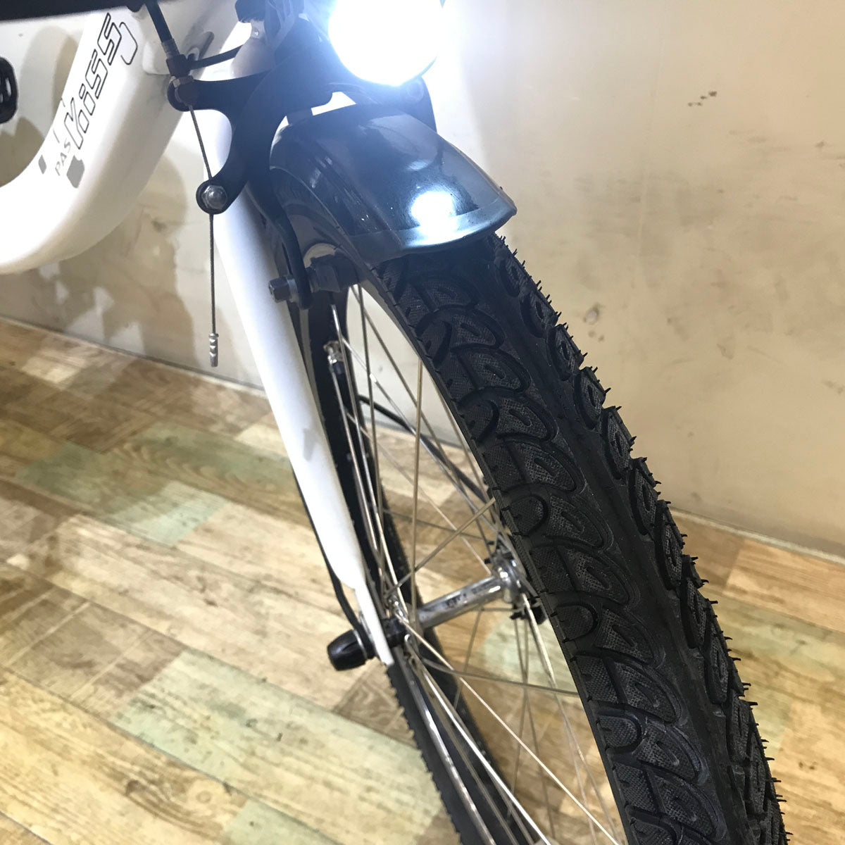 中古電動自転車 ヤマハ PAS Kiss mini un パス キッス アンホワイト 20