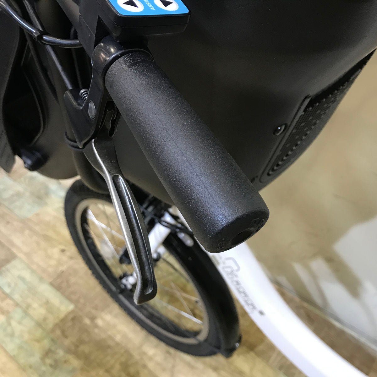 中古電動自転車 ヤマハ PAS Kiss mini un パス キッス アンホワイト 20インチ KB106