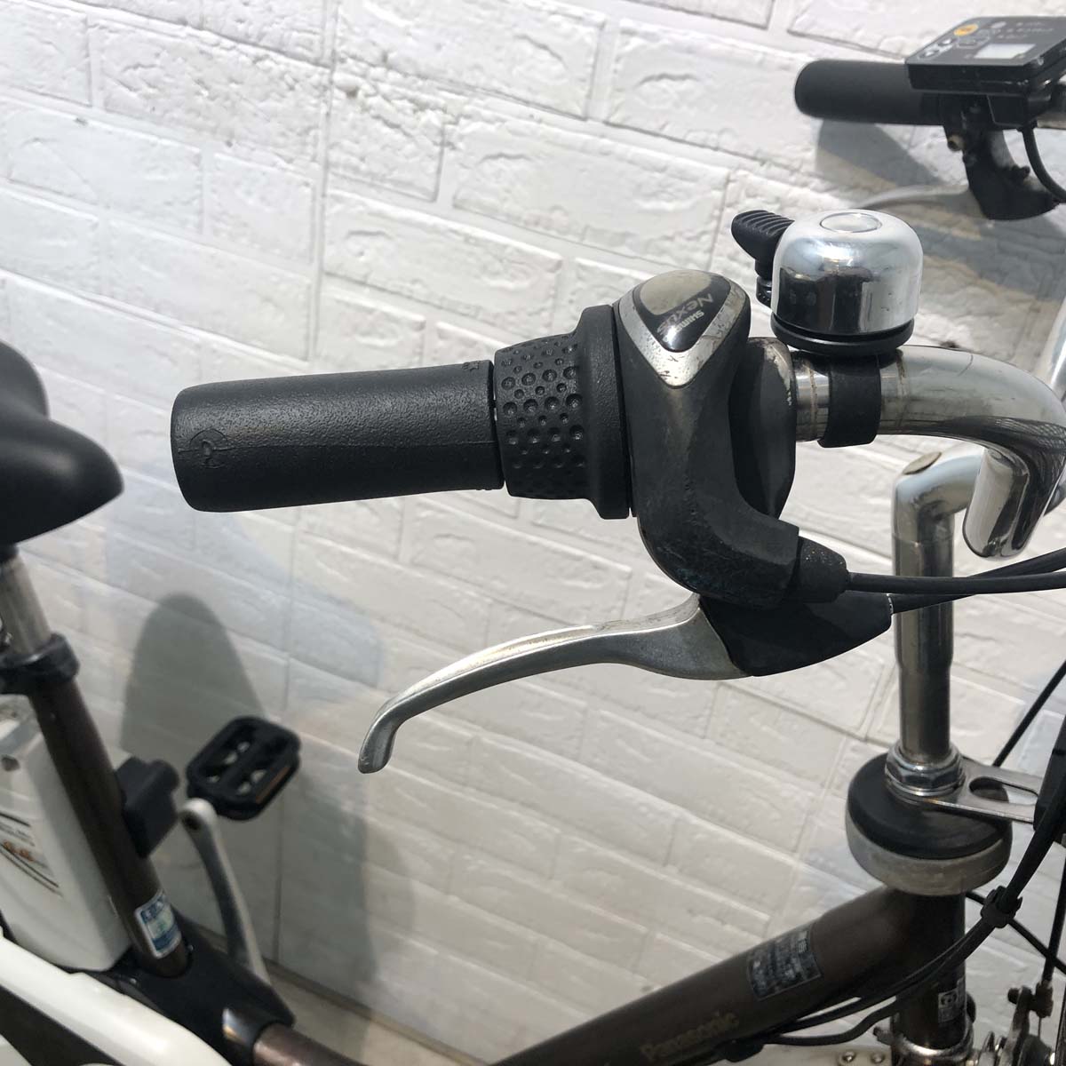 中古電動自転車 パナソニック ビビ EX ブラウン 26インチ YD029