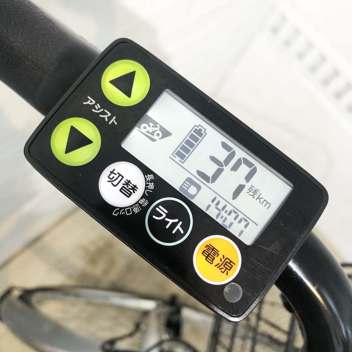 中古電動自転車 ヤマハ PAS チア シルバー 26インチ YI034