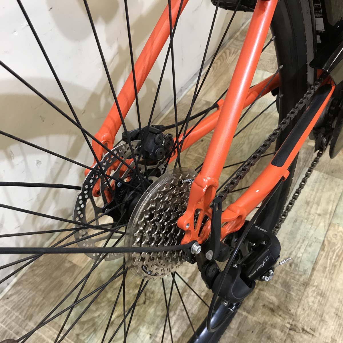 パナソニック ジェッター オレンジ 700×38C KX043【中古車】