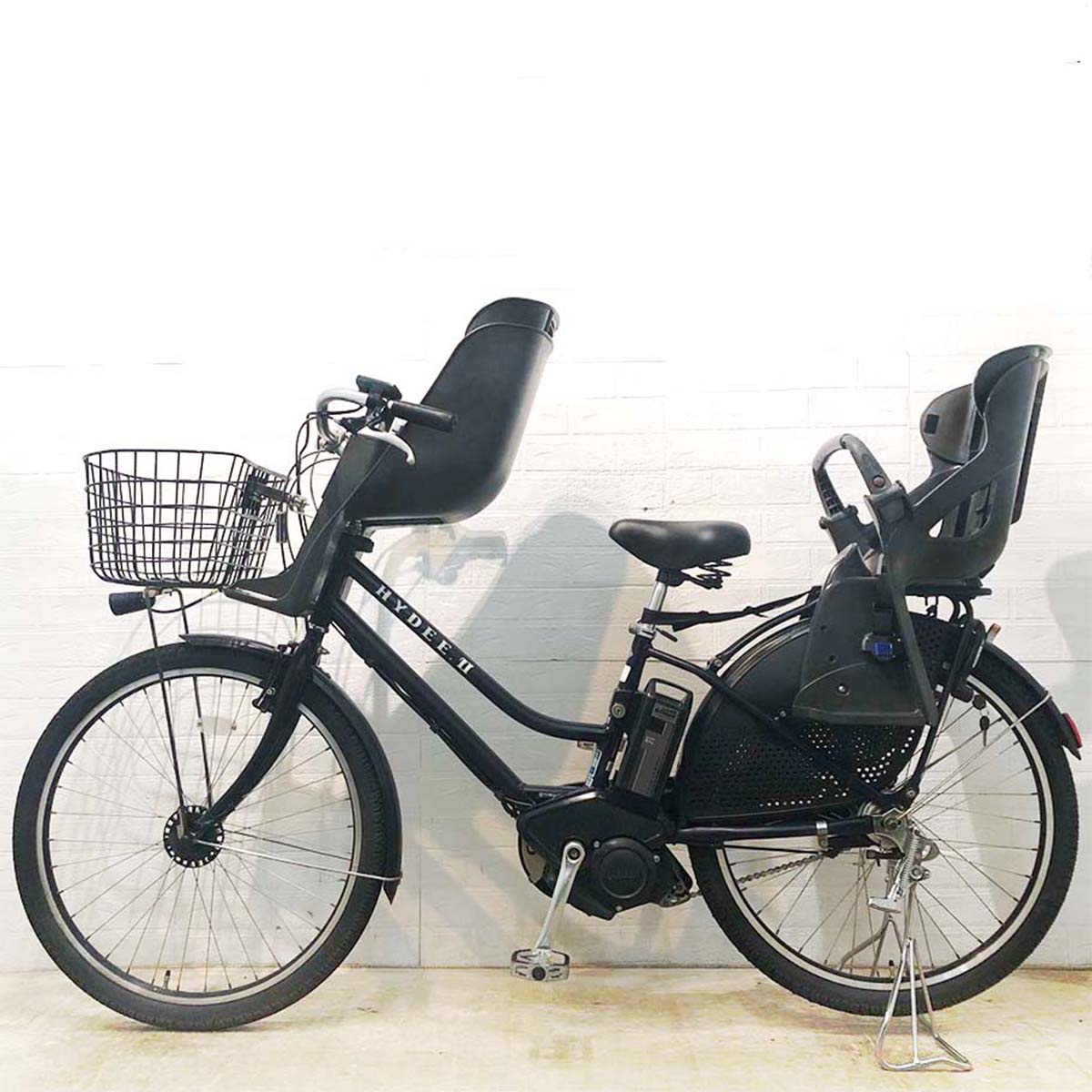 中古電動自転車 ブリヂストン HYDEE 2 ハイディ ツー ネイビー 26インチ YD030