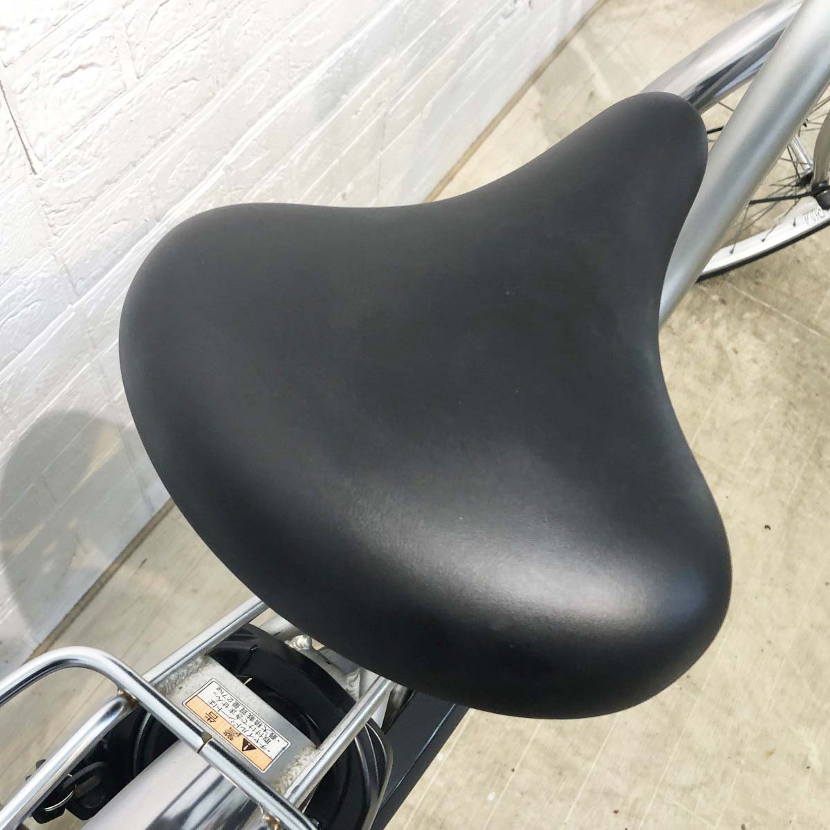 中古電動自転車 ヤマハ PAS チア シルバー 26インチ YI034