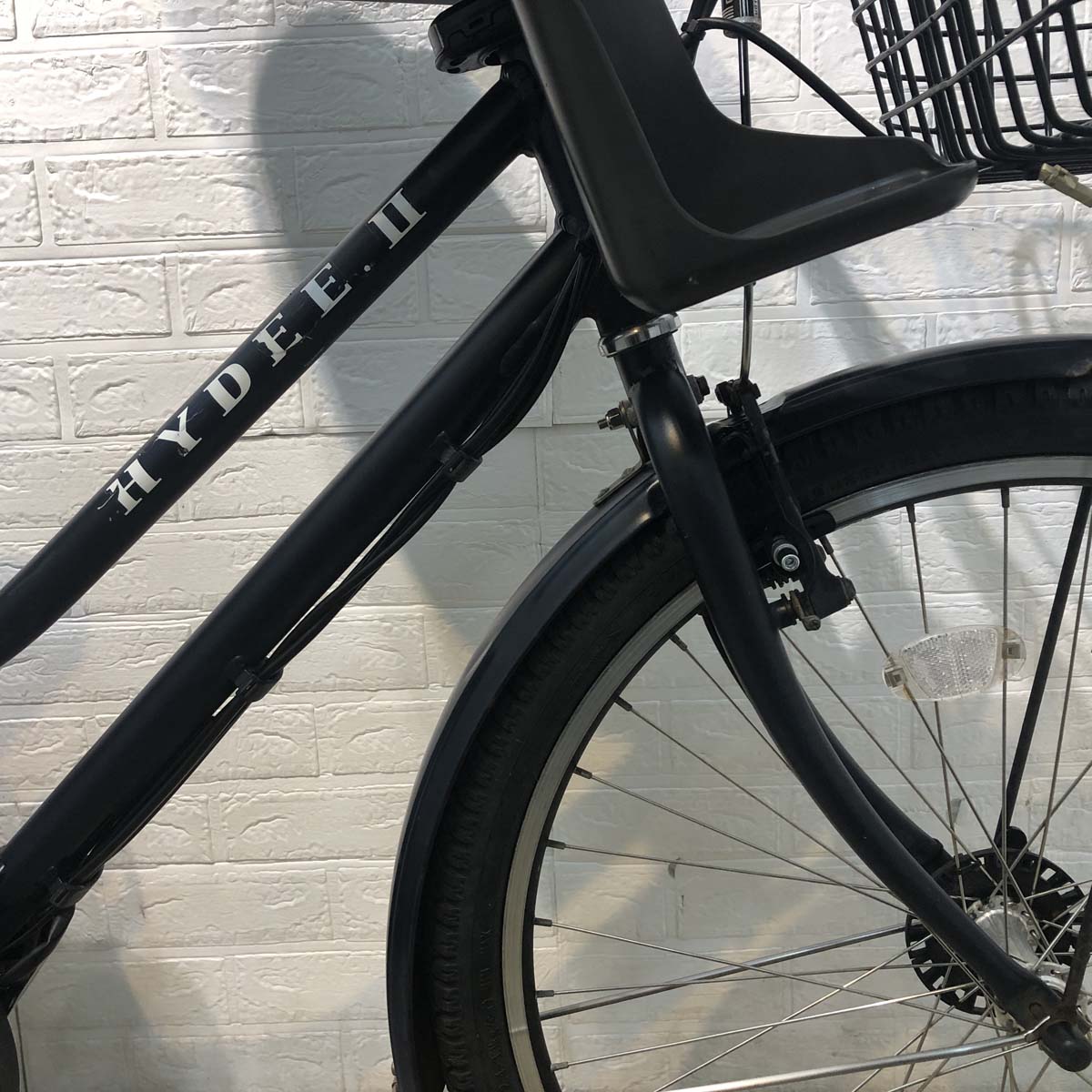 中古電動自転車 ブリヂストン HYDEE 2 ハイディ ツー ネイビー 26インチ YD030