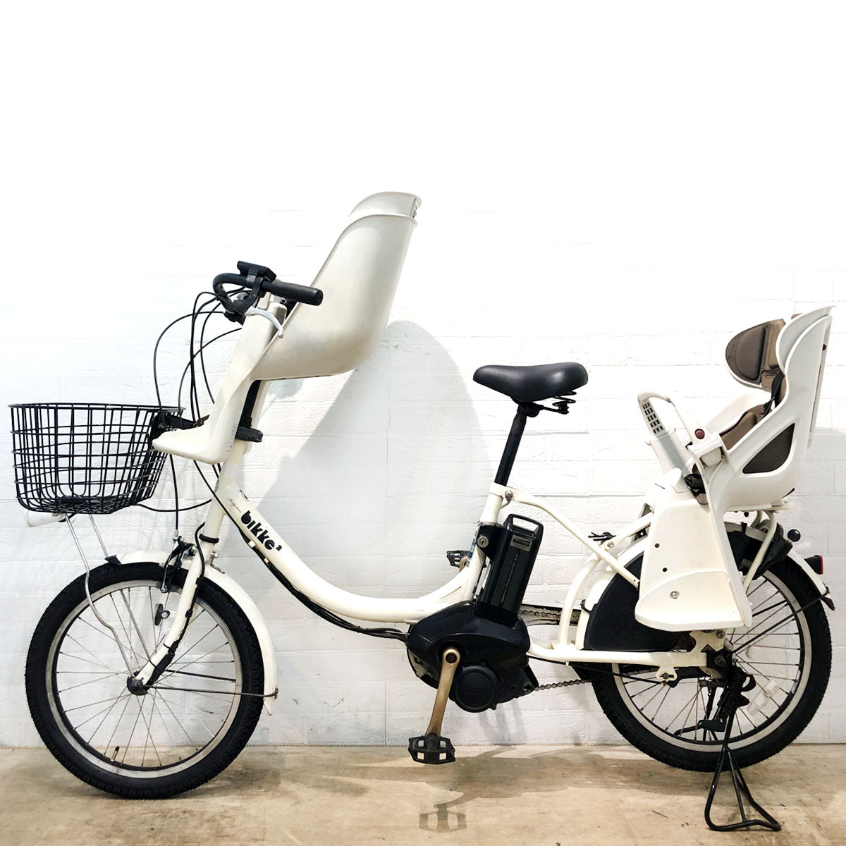 ブリヂストン bikke 2 e ビッケ ツー イー ホワイト 20インチ YQ089 【中古車】