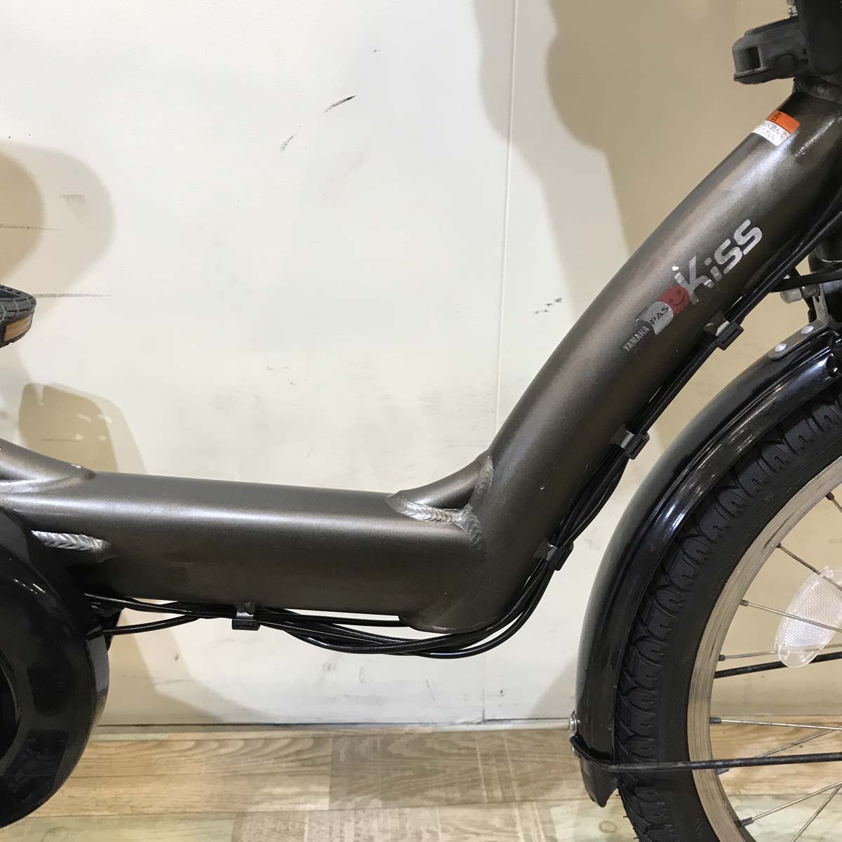 ヤマハ PAS Kiss mini XL パス キッス ミニ XL グレー 20インチ KX044【中古車】