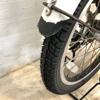 ブリヂストン bikke 2 e ビッケ ツー イー ホワイト 20インチ YQ089 【中古車】