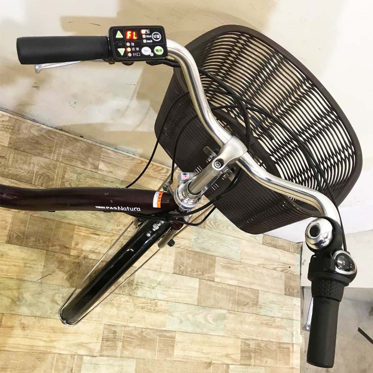中古電動自転車 ヤマハ PAS ナチュラ L ブラウン 26インチ KB108 – e