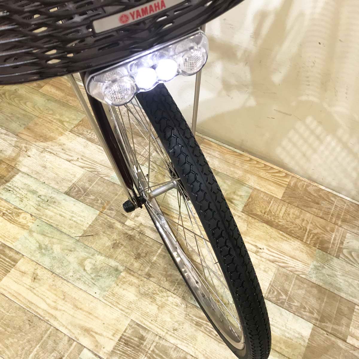中古電動自転車  ヤマハ PAS ナチュラ L ブラウン 26インチ KB108