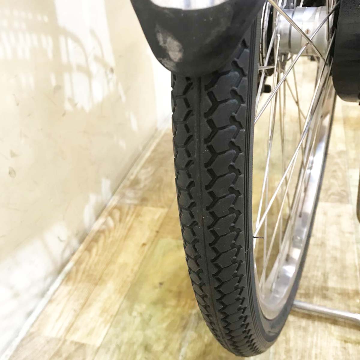 中古電動自転車 パナソニック ビビDX ブラウン 24インチ KG109