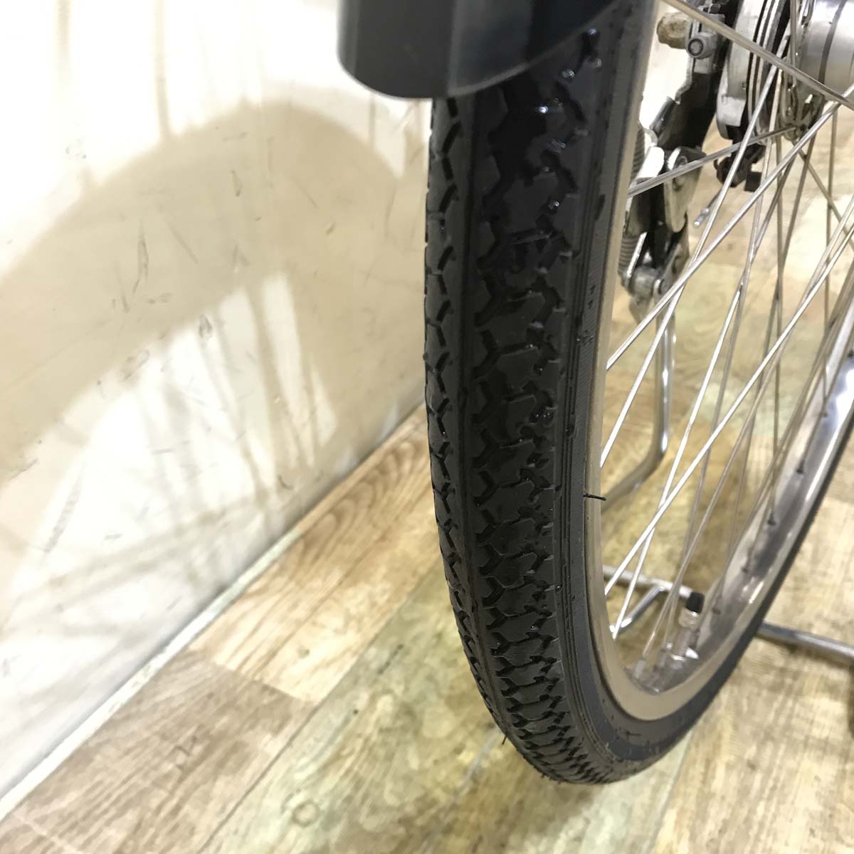 中古電動自転車  ヤマハ PAS ナチュラ L ブラウン 26インチ KB108
