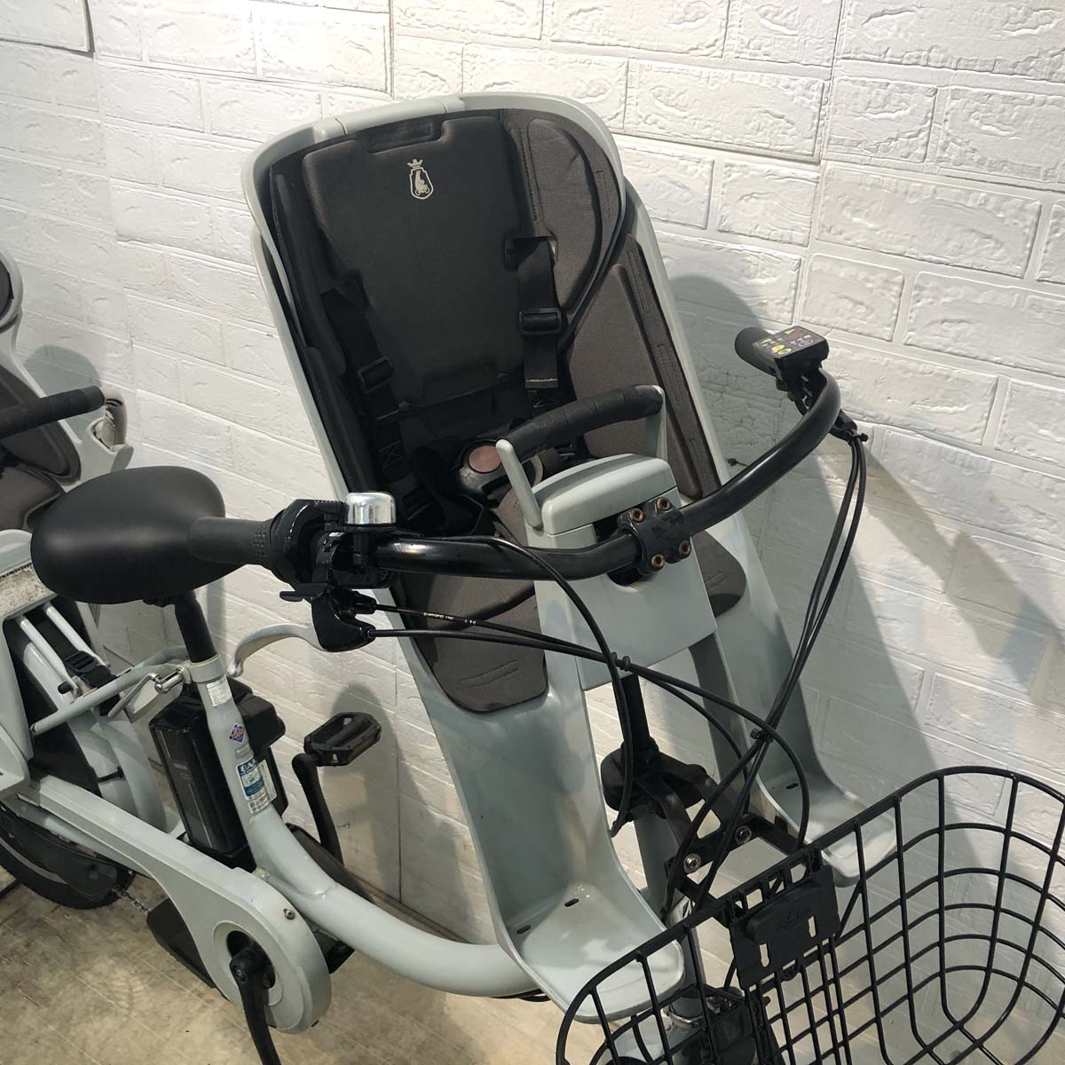中古電動自転車 ブリヂストン bikke 2 e ビッケ ツー イー グレー 20インチ YD031 
