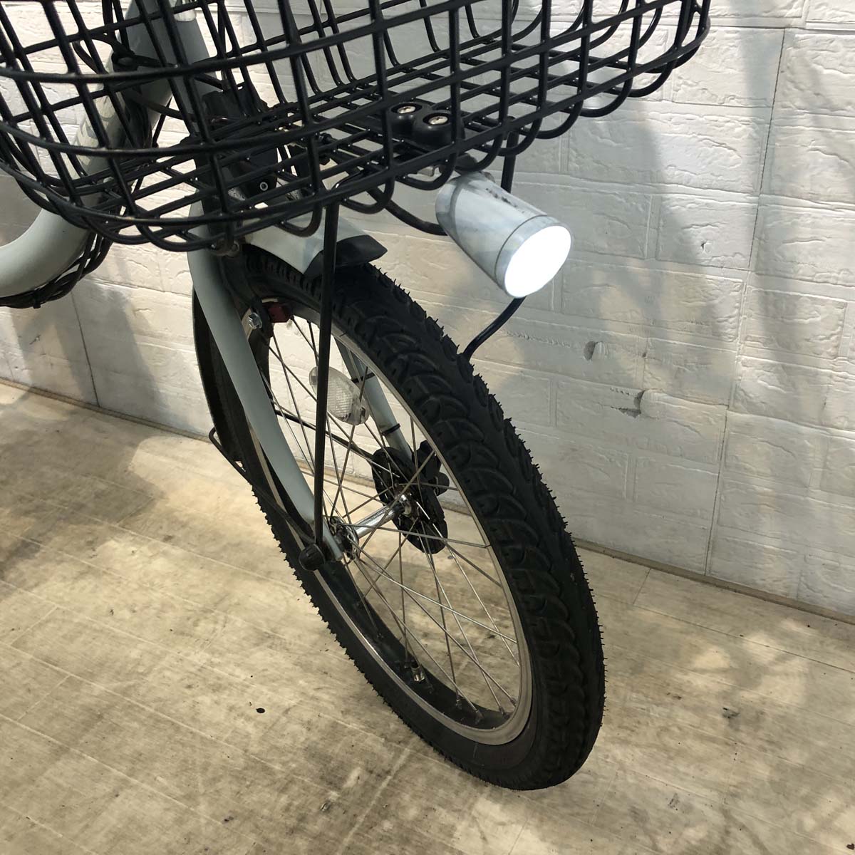 中古電動自転車 ブリヂストン bikke 2 e ビッケ ツー イー グレー 20インチ YD031 