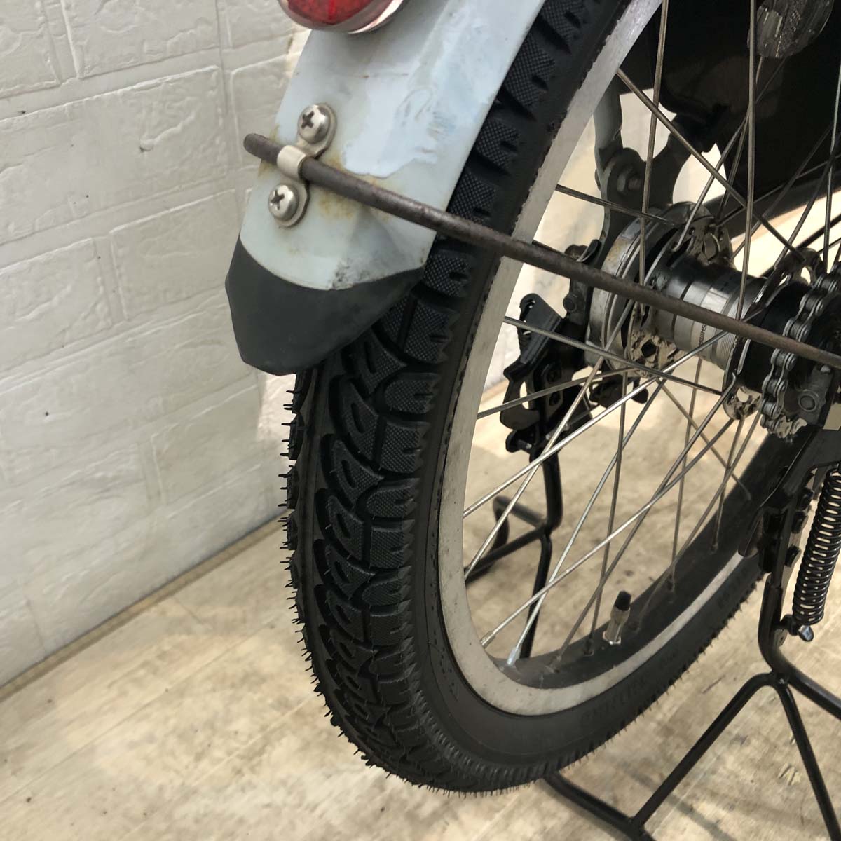 中古電動自転車 ブリヂストン bikke 2 e ビッケ ツー イー グレー 20インチ YD031 