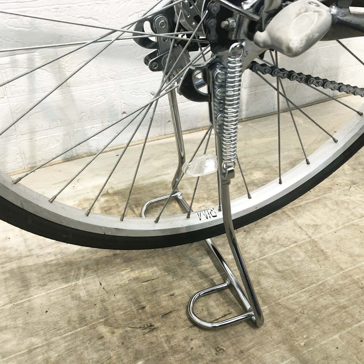 中古電動自転車 ブリヂストン アシスタファイン シルバー 26インチ YI036