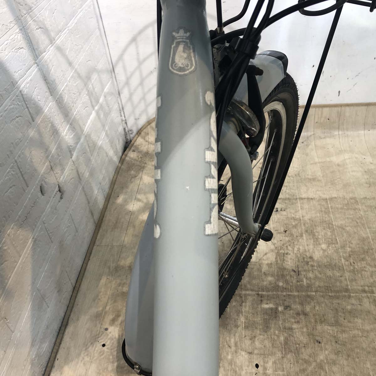 中古電動自転車 ブリヂストン bikke 2 e ビッケ ツー イー グレー 20インチ YD031 