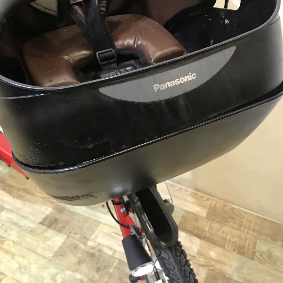 中古電動自転車 パナソニック ギュット ミニ DX レッド 20インチ KB109
