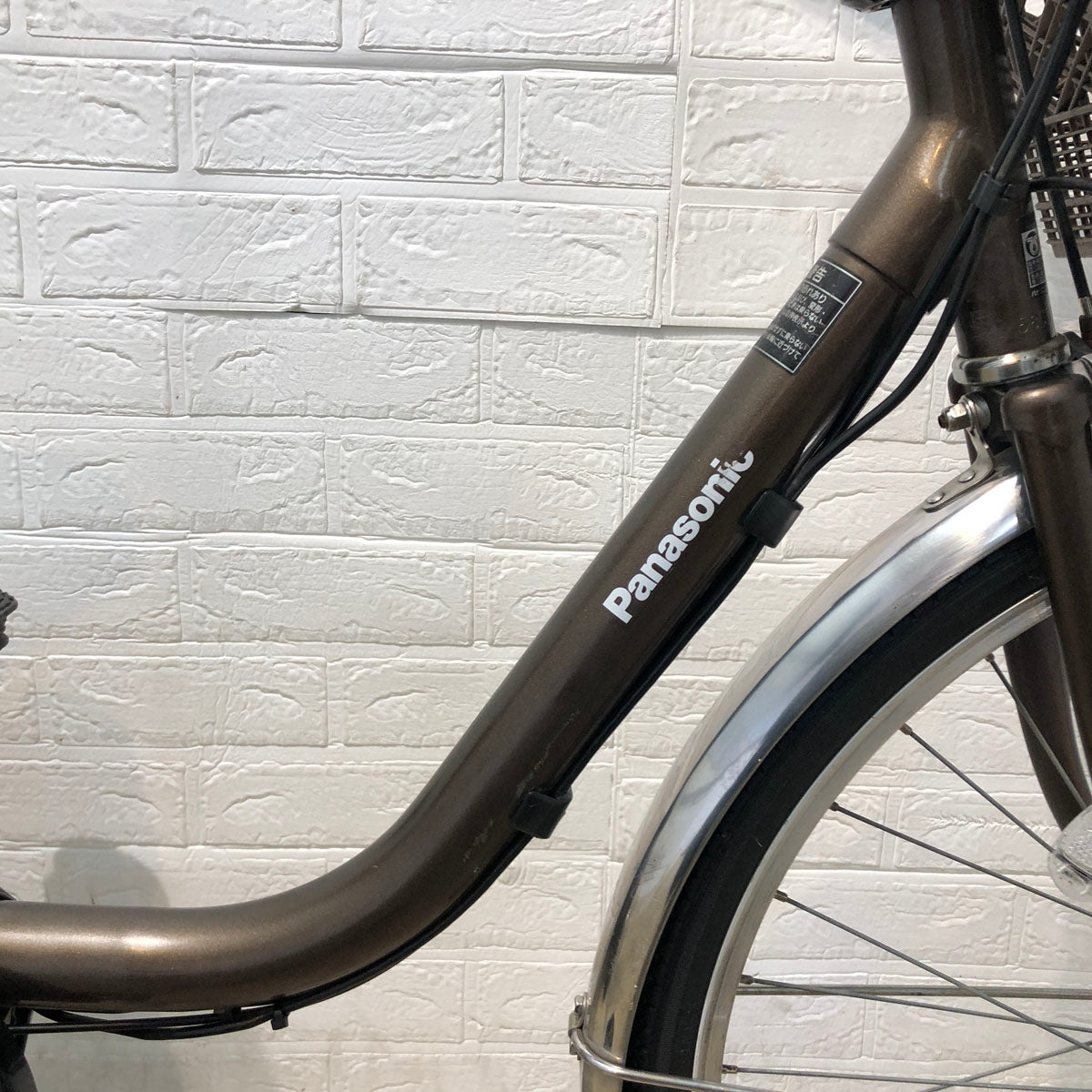 電動自転車 新品バッテリー パナソニック ビビ TX ブラウン 24インチ YV107 【中古車】 