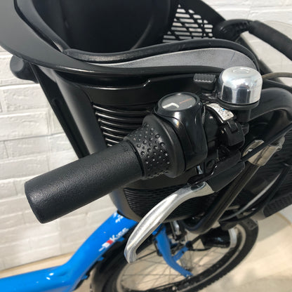 ヤマハ PAS Kiss mini パス キッス ミニ ブルー 20インチ YM034【中古車】