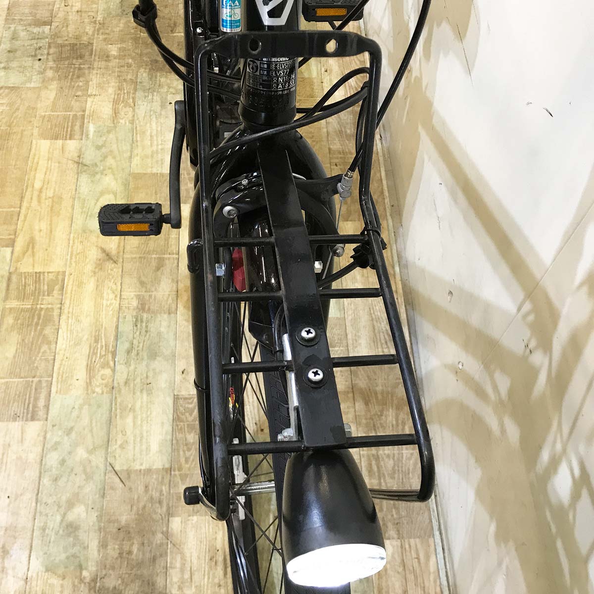 中古電動自転車 パナソニック ベロスター ブラック 700C KG111