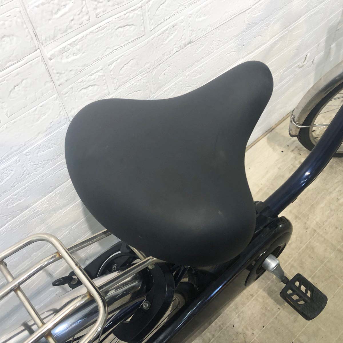 中古電動自転車 パナソニック ビビDX ネイビー 26インチ YI038