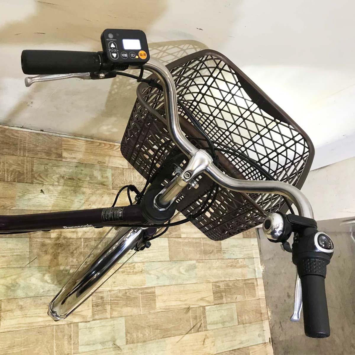 中古電動自転車  パナソニック ビビ DX パープル 26インチ KB111 
