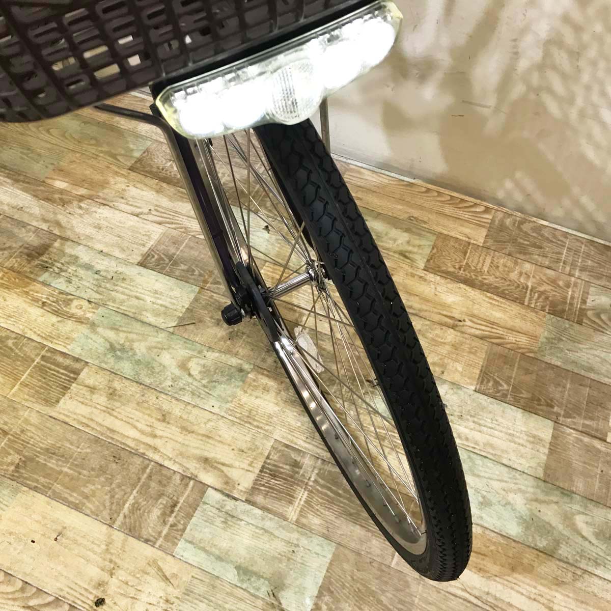 中古電動自転車 パナソニック ビビ DX パープル 26インチ KB111 – e