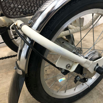 パナソニック ビビ ライフ ホワイト 前18×後16インチ YD033 【中古車】