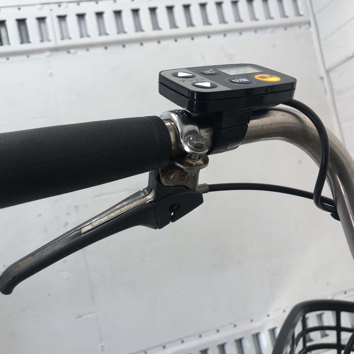 中古電動自転車 パナソニック ビビ ライフ ホワイト 前18×後16インチ YD033 